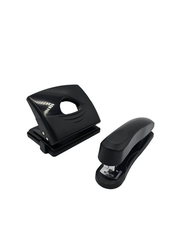 Hefter und locher set - und,