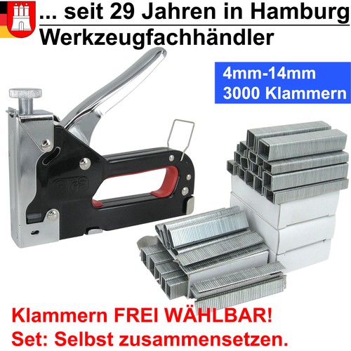 Handtacker 3000 klammern - handtacker, +