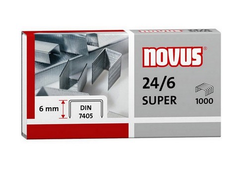 1000 novus heftklammern 6 - 1000,