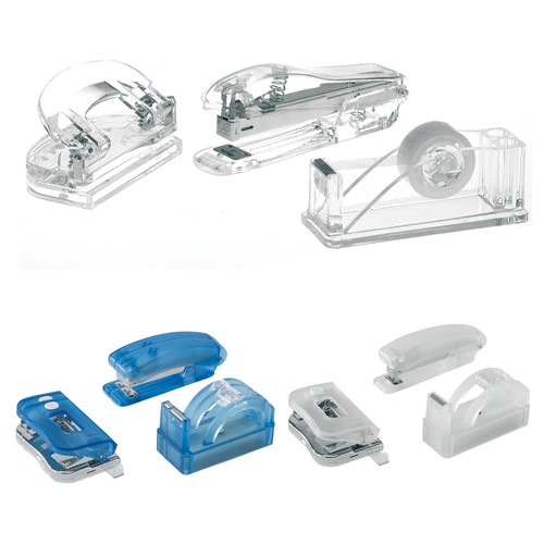Acryl büro set - büro-set:, locher