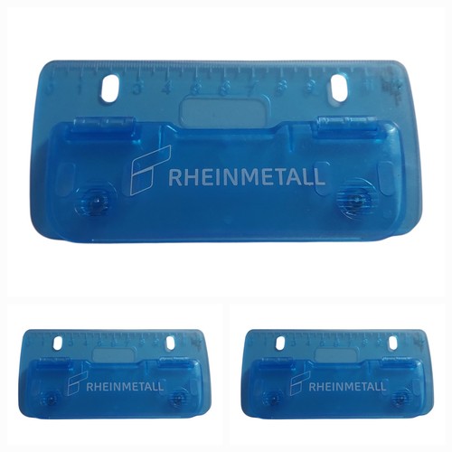 Stück 3in1 locher lineal - ,