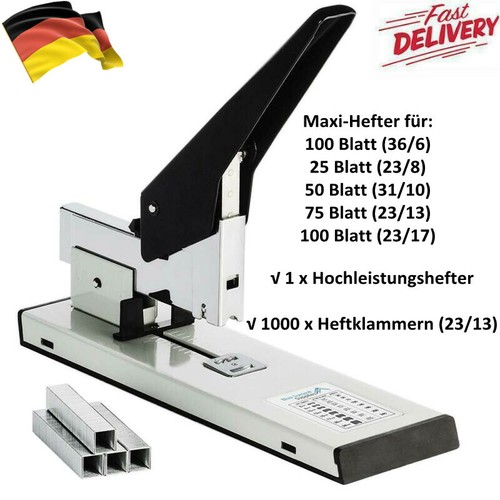 Heftgerät groß maxi hefter - heftgerät,